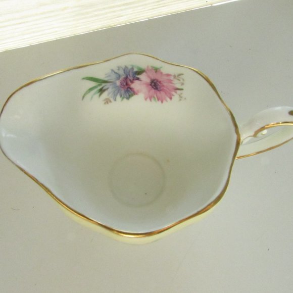 Adderley Creamer Bowl Floral Vintage Fine Bone China England - Picture 8 of 10